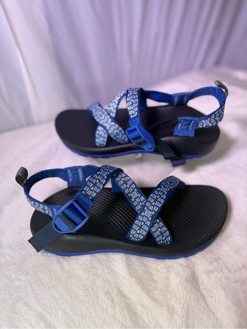 Chaco Blue Strappy Outdoor Sandals